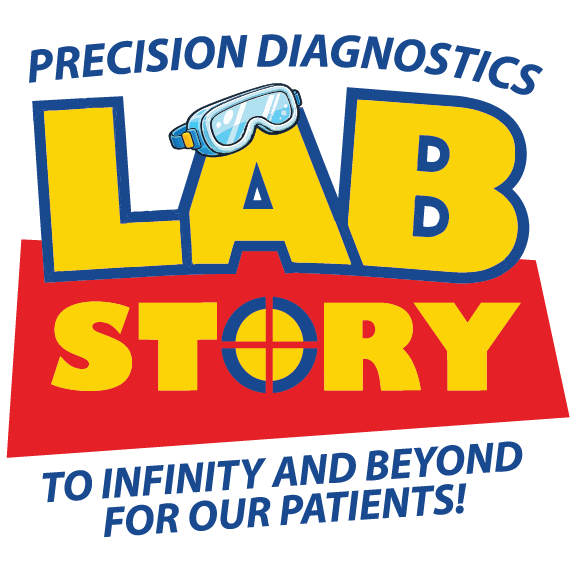 Precision Diagnostics Lab Story supporting graphic